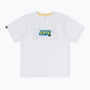 MANTO Racing Oversize T-shirt alb