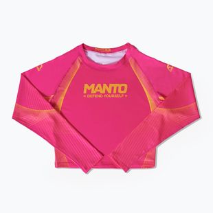 Rashguard pentru femei  MANTO Defend Rashguard violet