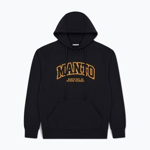Bluză pentru bărbați MANTO Varsity 26 Hoody negru