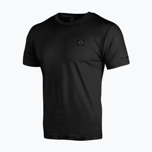 Tricou pentru bărbați Octagon Small Logo black/grey