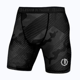 Pantaloni scurți de antrenament pentru bărbați Octagon Legion Line Camo negru