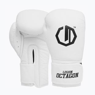 Mănuși de box Octagon Legion Authority white