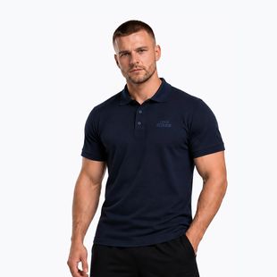 Tricou polo pentru bărbați Octagon Legion HFT Polo dark navy