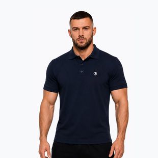 Tricou polo pentru bărbați Octagon Legion Small Logo 3D Polo dark navy