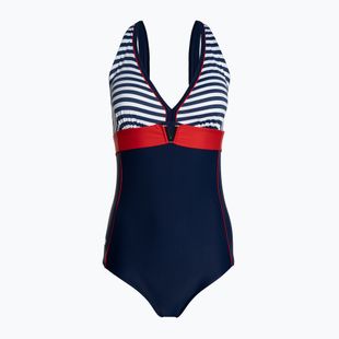 Costum de baie dintr-o bucată pentru femei AQUA-SPEED Maris albastru/alb
