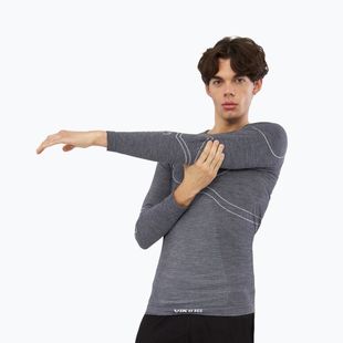 Bluză termică pentru bărbați Viking Lan Pro dark grey/light grey