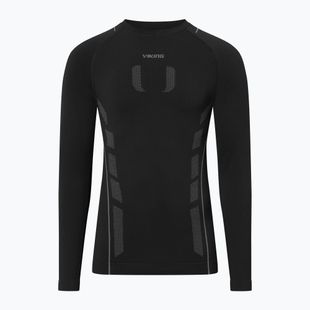 Longsleeve termiactiv pentru bărbați Viking Eiger 2.0 black/grey