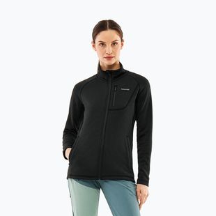 Bluză de trekking pentru femei Viking Admont Full Zip black