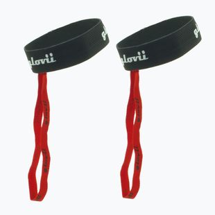 Agățătoare pentru mănuși cu bandă elastică Glovii 2 buc. GSHN negre