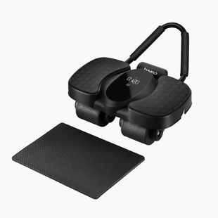 Roată automată pentru exerciții ale mușchilor abdominali cu suport și afișaj HMS KA40 black