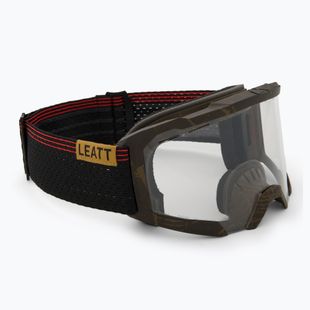 Ochelari de ciclism Leatt Velocity 4.0 MTB X-Flow timber/clear