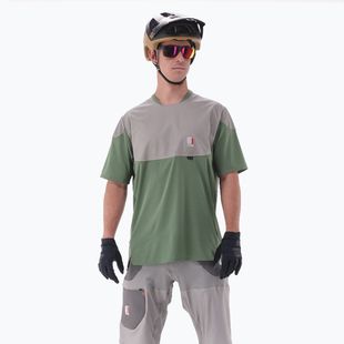 Tricou de ciclism pentru bărbați Leatt MTB AllMtn 3.0 spinach