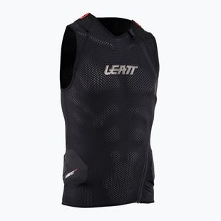 Tricou de ciclism cu apărători pentru bărbați Leatt 3DF AirFit Evo Back Protector black