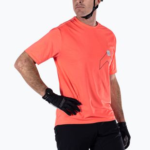 Bărbați Leatt MTB Trail 1.0 X-Flow ciclism tricou neon