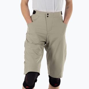 Pantaloni scurți de ciclism pentru femei Leatt MTB Trail 2.0 W crem
