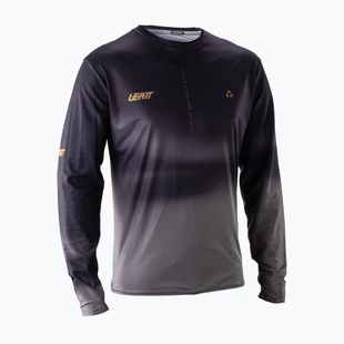 Longsleeve de ciclism pentru bărbați Leatt MTB Trail 3.0 ghost black