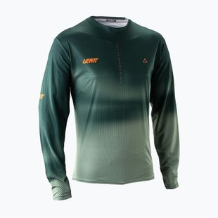 Longsleeve de ciclism pentru bărbați Leatt MTB Trail 3.0 spruce green