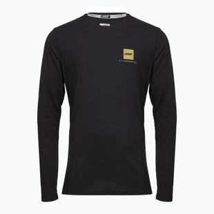 Longsleeve de ciclism pentru bărbați Leatt MTB Gravity 3.0 ghost black