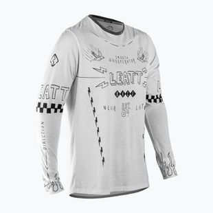 Longsleeve de ciclism pentru bărbați Leatt MTB Gravity 3.0 cream white