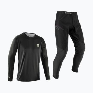 Set de ciclism pentru bărbați Leatt Ride Kit MTB 1.0 ghost black