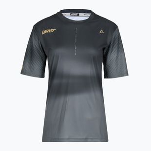 Tricou de ciclism pentru femei Leatt MTB Trail 3.0 ghost black