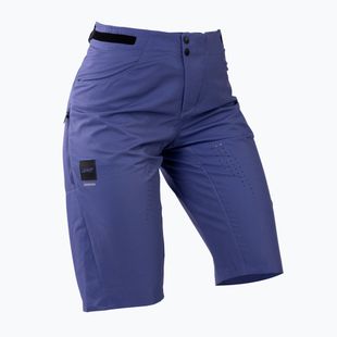 Pantaloni scurți de ciclism pentru femei Leatt MTB Trail 3.0 Liner cosmic blue
