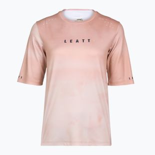 Tricou de ciclism pentru femei Leatt MTB Gravity 4.0 dusty pink