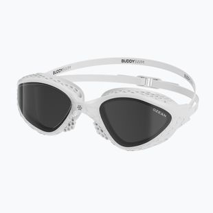 Ochelari de înot BuddySwim Ozean white / smoke
