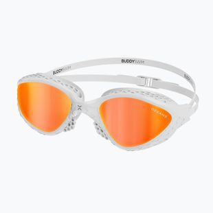 Ochelari de înot BuddySwim OzeanX Mirror white / orange