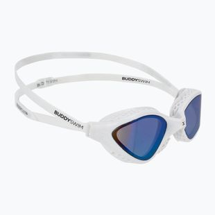 Ochelari de înot BuddySwim OzeanX Mirror white / blue
