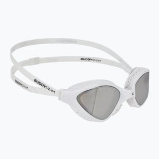 Ochelari de înot BuddySwim OzeanX Mirror white / silver
