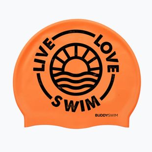 Cască de înot BuddySwim LLS2 Silicone orange