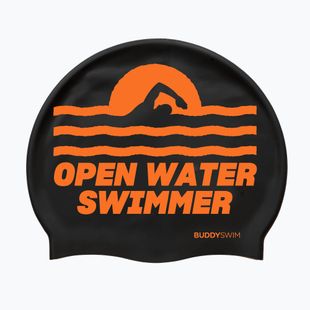Cască de înot  BuddySwim OWS Silicone black / orange