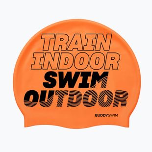 Cască de înot BuddySwim TSO Silicone orange