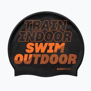 Cască de înot BuddySwim TSO Silicone black / orange