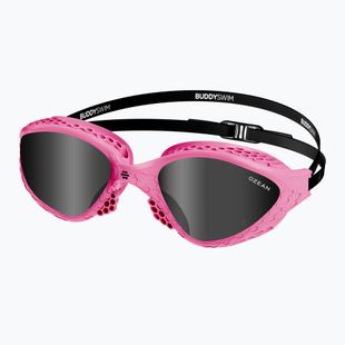 Ochelari înot BuddySwim Ozean pink/black/smoke