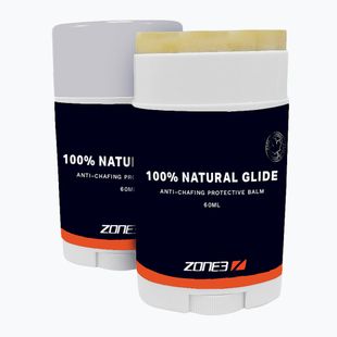 Loțiune anti-abraziune ZONE3 100% Natural Organic Anti-Chafing Glide black/white