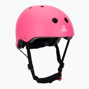Cască pentru copii Triple Eight Youth Lil 8 Staab neon pink