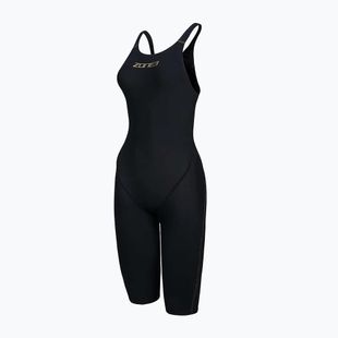 Costum de baie întreg pentru femei ZONE3 FINA Approved Performance Gold Kneeskin black/gold