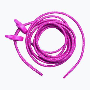 Șireturi cu auto-blocare ZONE3 Elastic neon pink