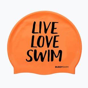 Cască de înot  BuddySwim LLS Silicone orange