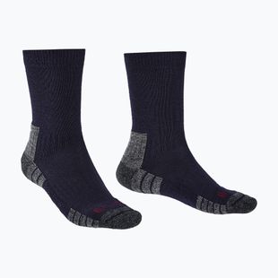 Șosete pentru bărbați Bridgedale Lightweight Merino Performance Boot Original navy/grey