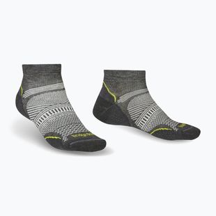 Șosete de trekking pentru bărbați Bridgedale Hike Ultralight Coolmax® Performance Low graphite