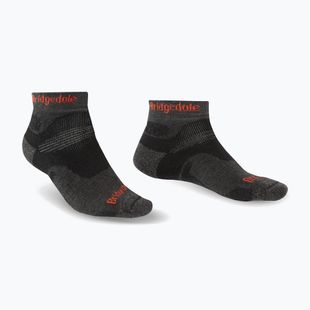 Șosete de trekking pentru bărbați Bridgedale Hike Midweight Performance Ankle graphite/orange
