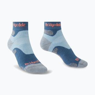 Șosete de trekking pentru femei Bridgedale Hike Midweight Performance Ankle blue