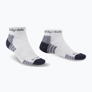 Șosete pentru bărbați Bridgedale Hike Lightweight Performance Ankle silver/navy