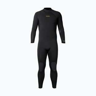Costum de înot pentru bărbați Xcel Comp 4/3 mm Back Zip Full black