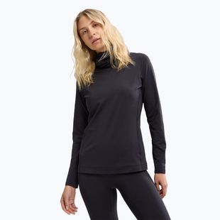 Tricou de trekking pentru femei Arcteryx Rho Hoody negru