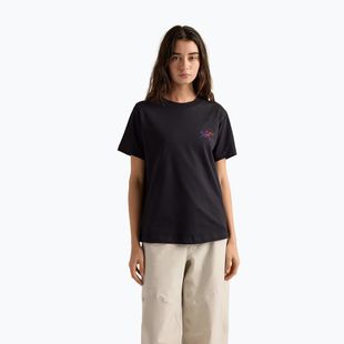 Tricou pentru femei Arcteryx Kragg Cotton Little Bird Crew black/multi