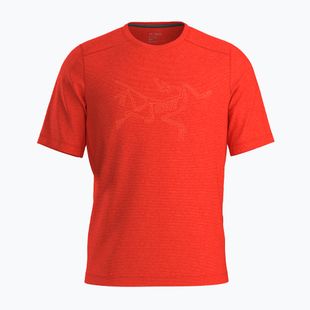 Tricou pentru bărbați Arc'teryx Cormac Logo SS dynasty heather